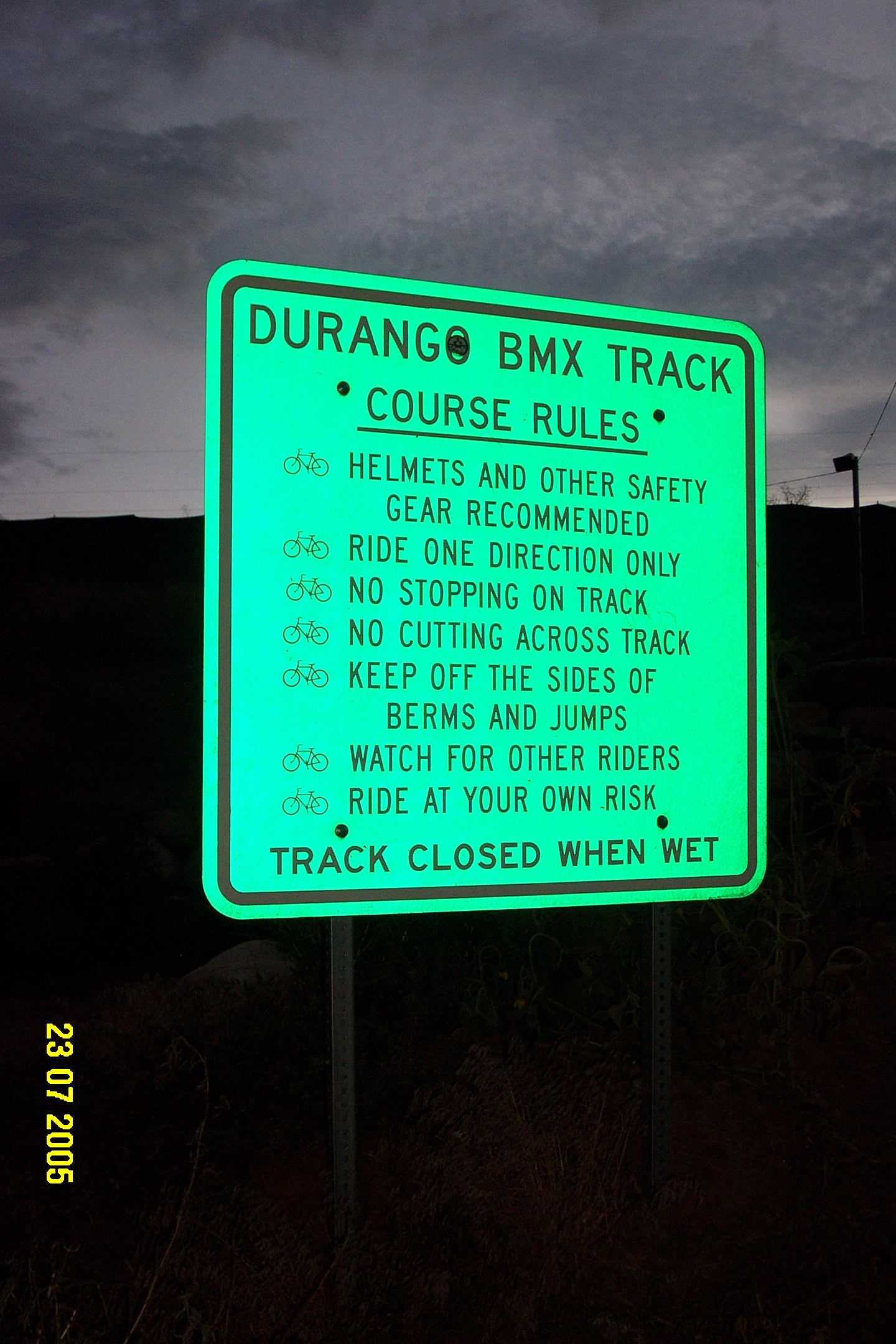 BMX track in Durango